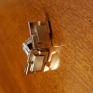 Geometric Square Cufflinks